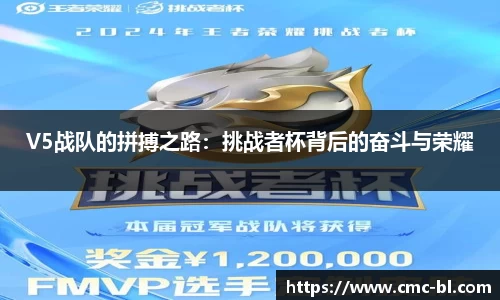 V5战队的拼搏之路:挑战者杯背后的奋斗与荣耀
